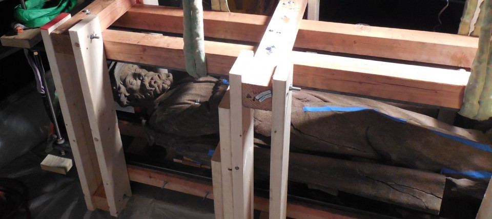 0.8 Soldier, 1867, Civil War Memeorial, Deerfield, MA. Emergency stabilization.