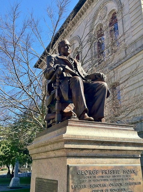 Senator Hoar Monument, Daniel Chester French, 1908, Worcester, MA.