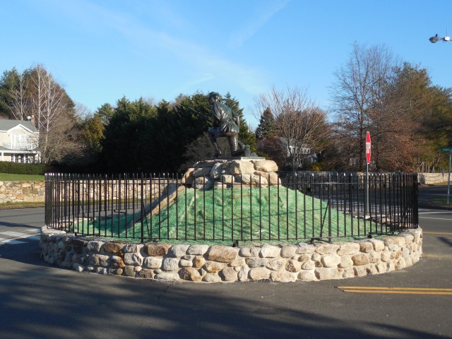 1.1.5 Minute Man Monument, Daniel. A. Webster, 1910, Westport, CT. Site after implementing  planning.